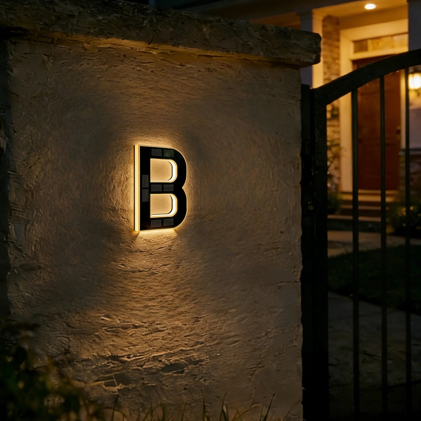 B